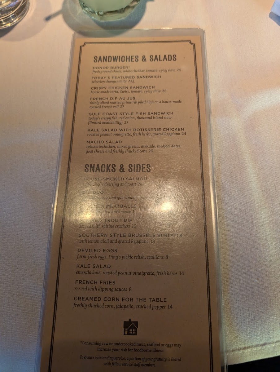 White House Tavern Menu - Image 4