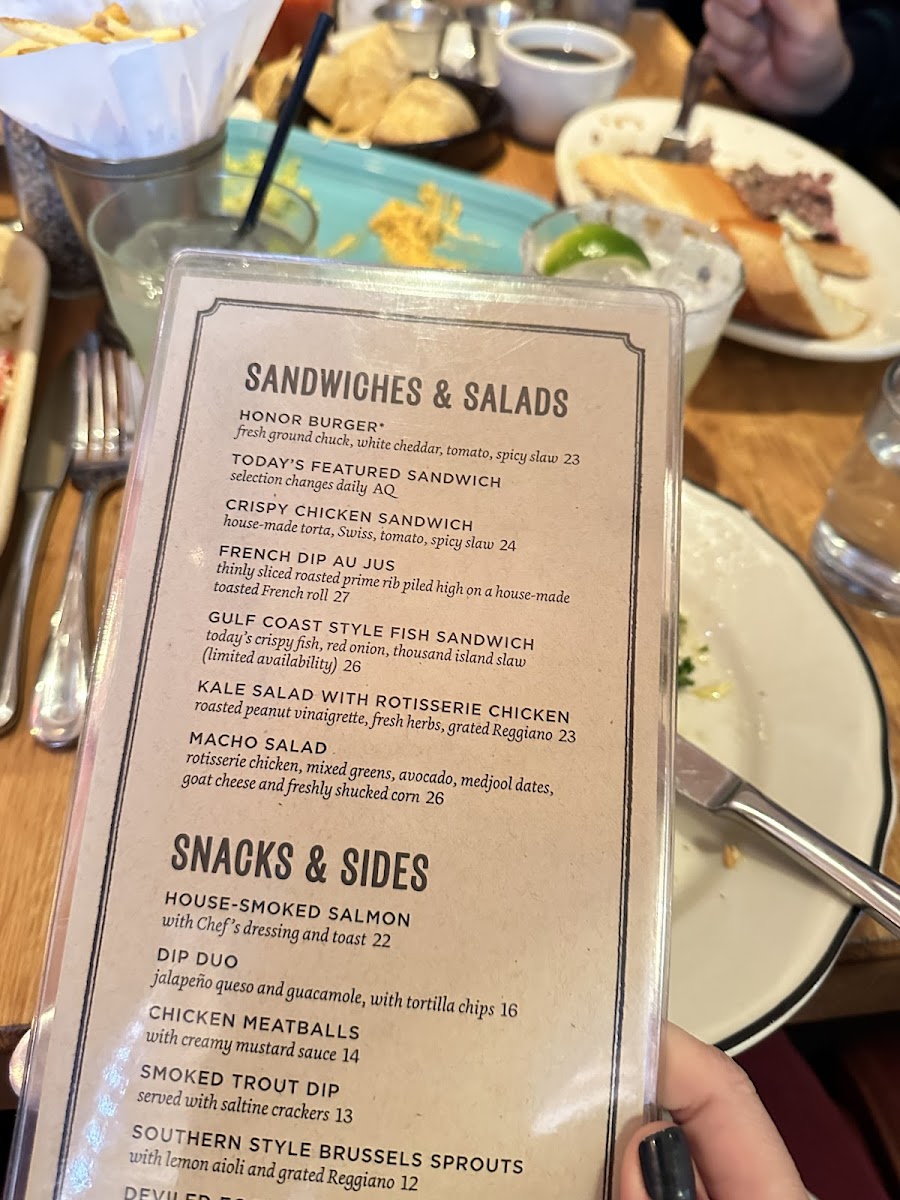 White House Tavern Menu - Image 6